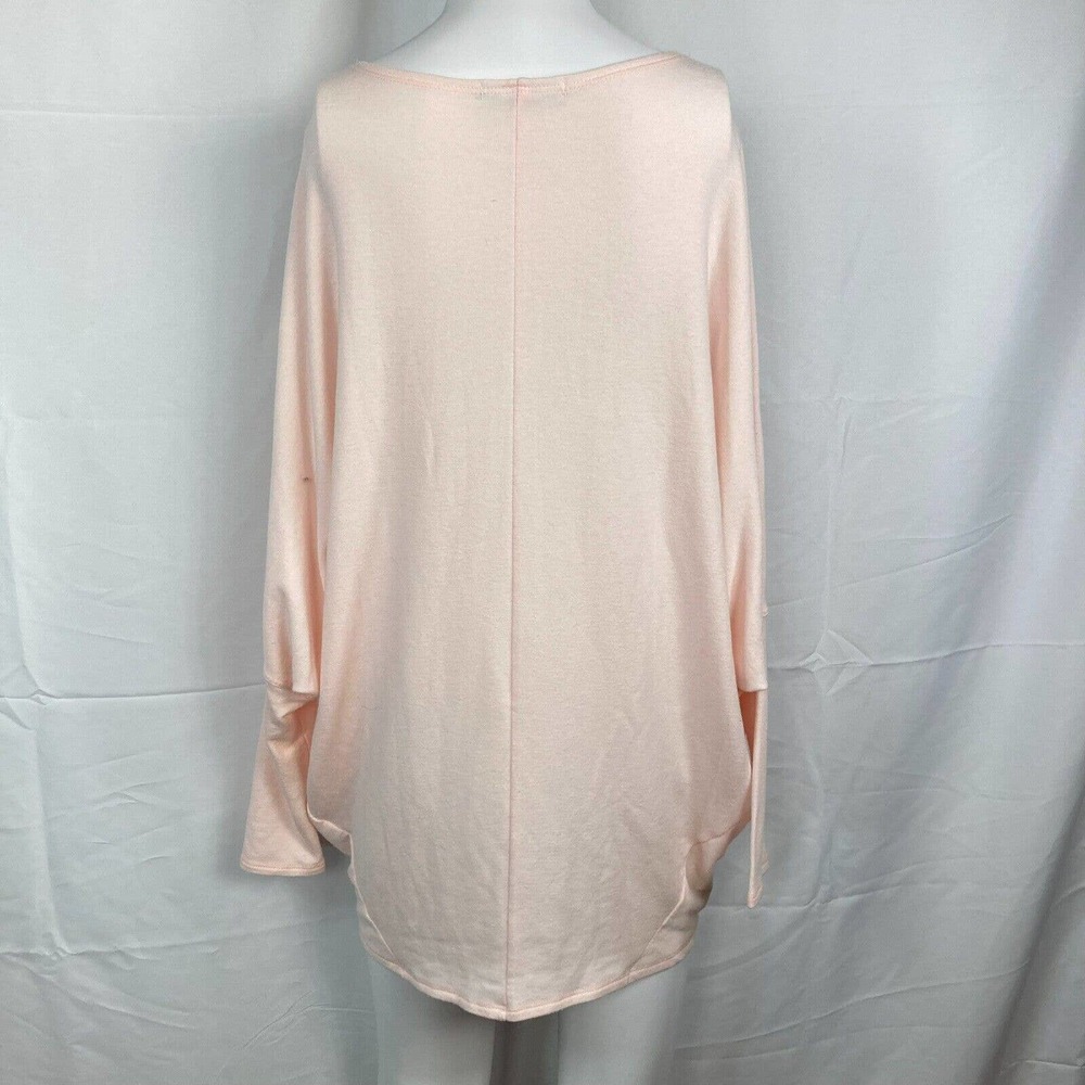 Karlie Shirt Womens S Blush Pink Cotton Lightweight Knit Dolman Pullover Top‎ - Picture 4 of 7